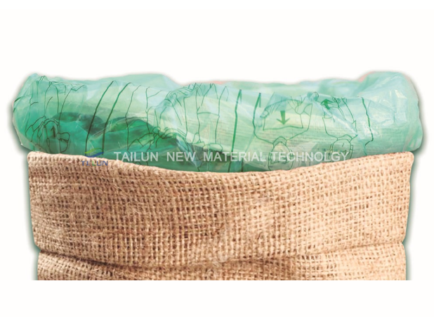 Green grain bag