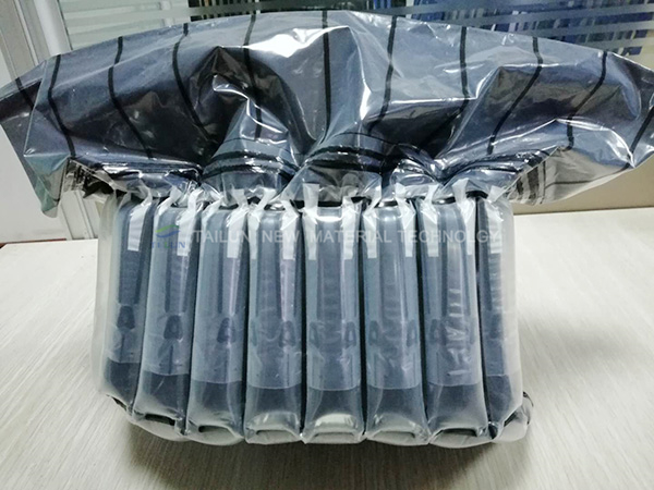 Air bag air valve film